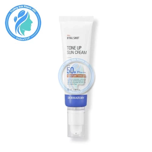 Kem Chống Nắng Nâng Tông Da Dermatory Pro Hyal Shot Moisture Tone Up Sun Cream SPF50+ PA+++ 50ml