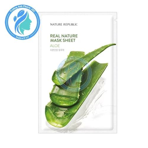 Nature Republic Real Nature Aloe Mask Sheet 23ml - Mặt nạ giấy cấp ẩm
