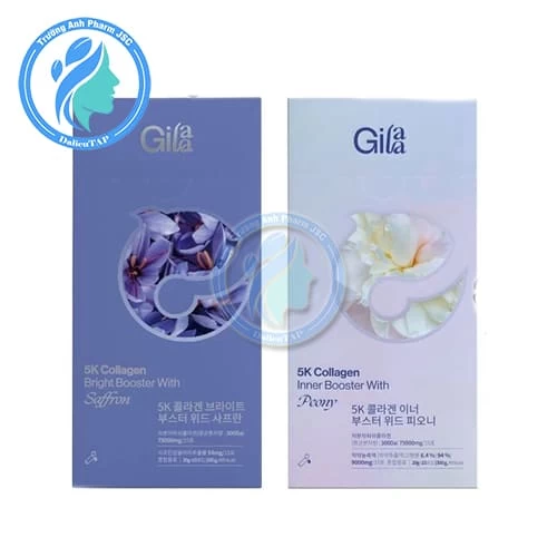 Nước Uống Collagen Gilaa 5K Collagen Booster 15 gói x 20g