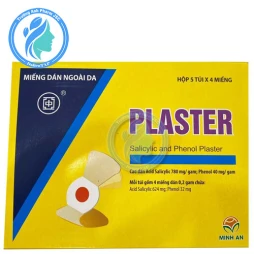 Miếng dán Plaster Mediplantex (20 miếng) - Giúp lột mụn cóc