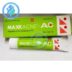 Maxxacne-AC 15g - Thuốc điều trị mụn trứng cá của Ampharco USA
