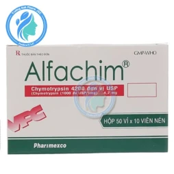 Alfachim - Chống phù nề và kháng viêm dạng enzym