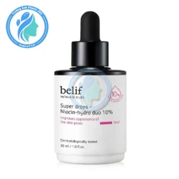 Belif Super Drops - Niacin-Hydra 10% 30ml - Tinh chất dưỡng da