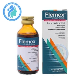 Flemex Syrup 60ml - Thuốc điều trị viêm đường hô hấp hiệu quả của Thái Lan