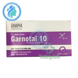 Garnotal 10mg Danapha - Thuốc điều trị động kinh