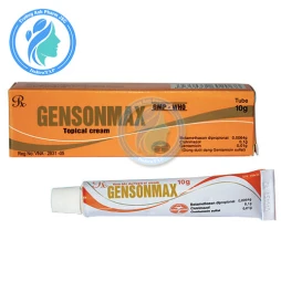 Gensonmax 10g - Kem điều trị viêm da, dị ứng hiệu quả