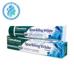 Himalaya Sparkling White Toothpaste 100g - Kem đánh răng của Ấn Độ
