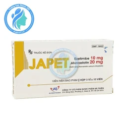 Japet Hộp 30 Viên An Thien Pharma - Thuốc điều trị tăng Cholesterol máu