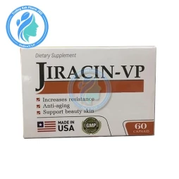 Jiracin VP - Giúp tăng cường sức đề kháng, hỗ trợ làm đẹp