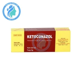 Ketoconazol 10g -Thuốc điều trị các bệnh nấm ở da và niêm mạc