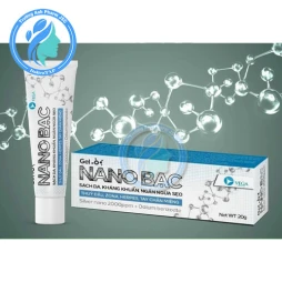 Nano Bạc 25g - Giúp làm sạch và điều trị viêm da hiệu quả