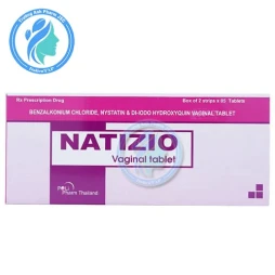 Natizio - Viên đặt điều trị nhiễm khuẩn âm đạo