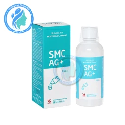 Nước súc miệng SMC AG+ 250ml - Bảo vệ răng miệng, hơi thở thơm mát