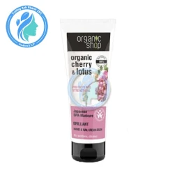 Organic Shop Tẩy da chết mặt Ginger & Cherry 75ml - Giúp làm sạch da hiệu quả