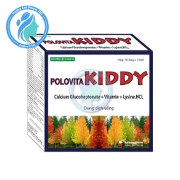 Polovita Kiddy Phương Đông Pharma - Bổ sung canxi và vitamin D3