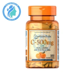 Puritan's Pride Vitamin C-1000mg (250 viên) - Viên uống bổ sung vitamin C