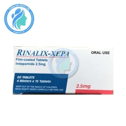 Rinalix-Xepa 2,5mg - Thuốc điều trị tăng huyết áp
