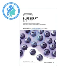 The Face Shop Real Nature Blueberry Face Mask - Mặt nạ dưỡng da