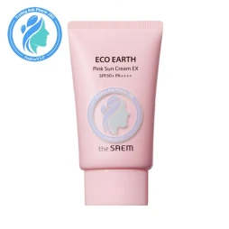 The Saem Kem chống nắng Eco Earth Pink Sun Cream 50g