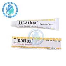 Ticarlox 10g - Làm mờ sẹo và vết thâm do tổn thương da