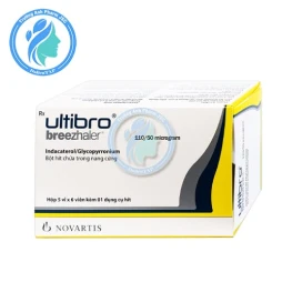 Ultibro Breezhaler - Thuốc điều trị bệnh phổi tắc nghẽn mạn tính
