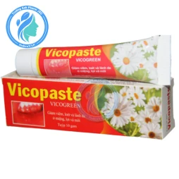 Vicopaste 10g - Gel làm sạch miệng, khử mùi hôi
