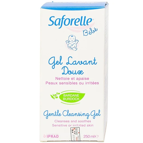 Saforelle Bébé Gel Lavant Douse 250ml - Sữa tắm thảo dược Pháp