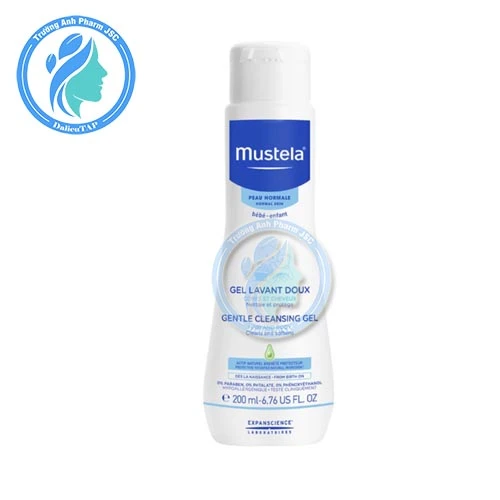 Mustela Gentle Cleansing Gel 200ml - Sữa tắm gội dành cho bé
