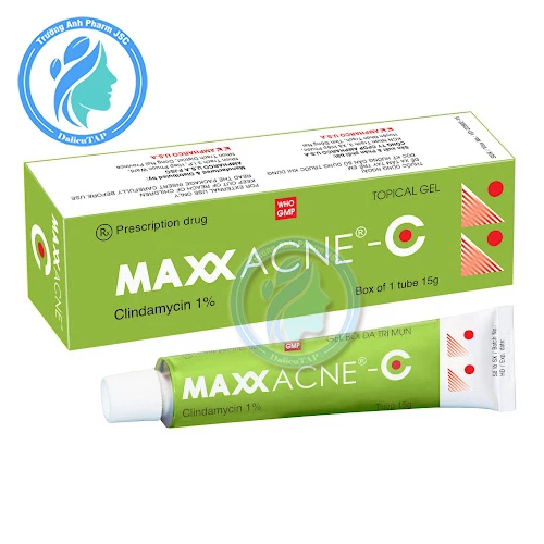 Maxxacne-C 15g - Thuốc gel bôi ngoài da trị mụn trứng cá