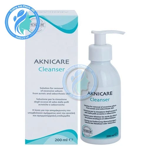 Gel rửa mặt Aknicare Cleanser 200ml - Giúp trị mụn trứng cá