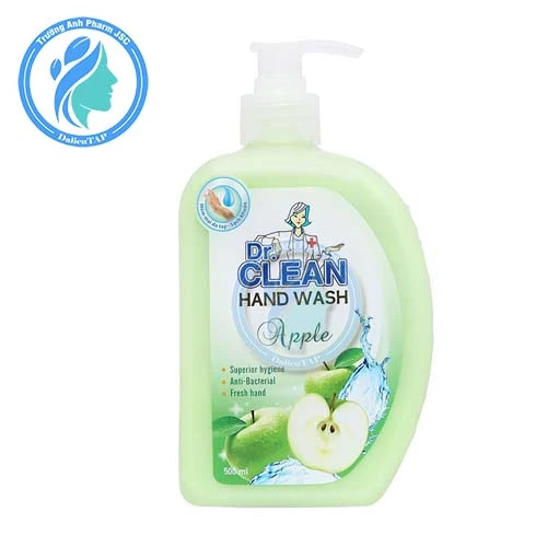 Dr.Clean Hand Wash 500ml (hương táo) - Dung dịch sát khuẩn.