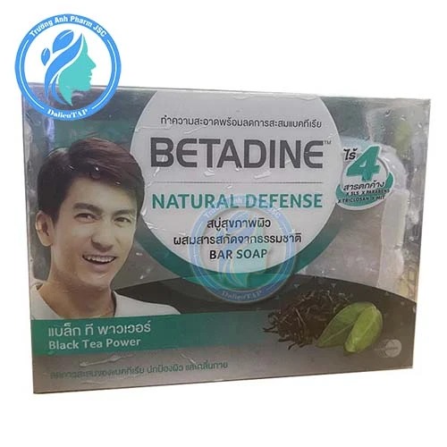 Xà phòng kháng khuẩn Betadine 110g (Black Tea Power)