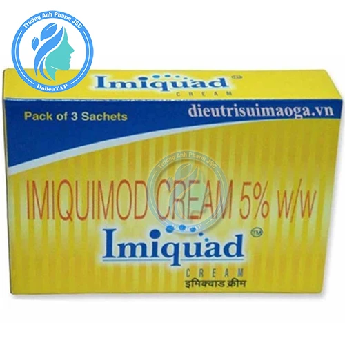 Imiquad 5% Cream - Thuốc trị mụn cóc, sùi mào gà hiệu quả