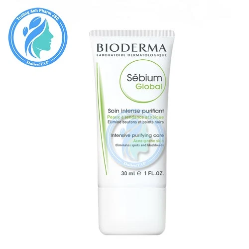 Bioderma-Sebium Global 30ml - Kem trị mụn hiệu quả của Pháp