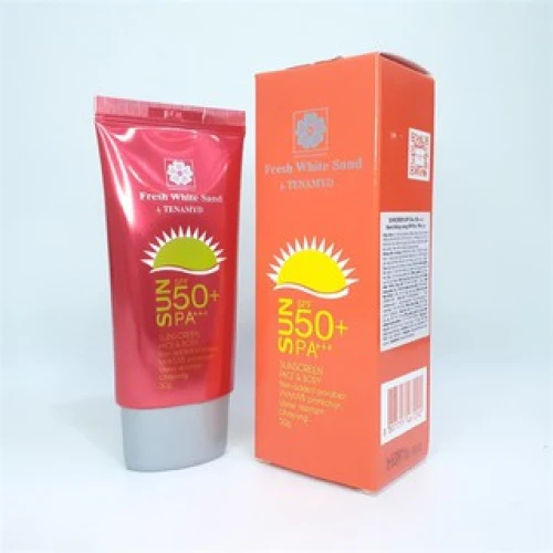 KCN Tenamyd Fresh White Sand Sunscreen SPF 50+/PA+++ 50g