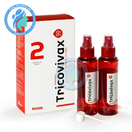 Tricovivax 50mg/ml (lọ 100ml) - Thuốc trị hói đầu ở nam giới