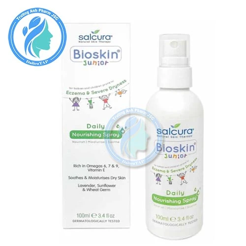 Bioskin Junior Daily Nourishing Spray 100ml - Kem xịt dưỡng da
