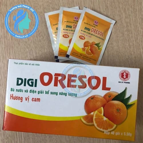 Digi Oresol (vị cam) - Giúp bù nước, điện giải và bổ sung năng lượng