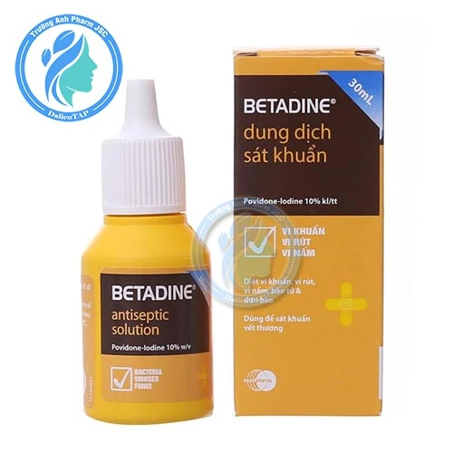 Betadine Antiseptic Solution 10% 30ml - Sát khuẩn hiệu quả