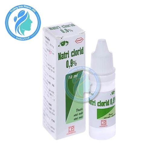 Natri Clorid 0.9% 10ml Pharmedic - Nước muối nhỏ mắt, mũi