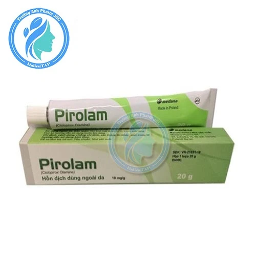 Pirolam 20g (hỗn dịch bôi) - Thuốc bôi trị nấm da hiệu quả