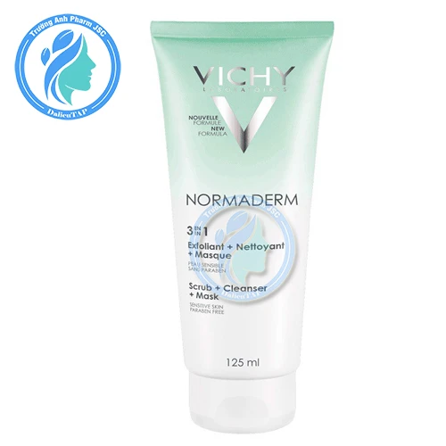Vichy Normaderm 3in1 Scrub+Cleanser+Mask 125ml