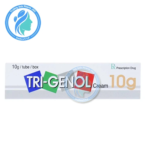 Tri-Genol Cream 10g - Thuốc trị lang ben, nấm ngoài da hiệu quả
