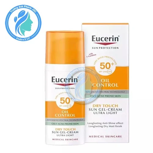 Kem chống nắng Eucerin Sun Gel-Creme Oil Control Dry Touch SPF50+