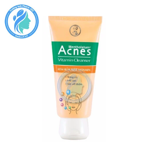 Acnes Vitamin Cleanser 100g - Kem rửa mặt ngừa mụn, giảm thâm sẹo