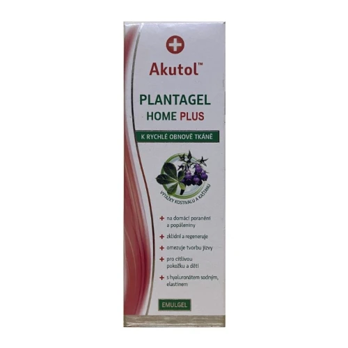 Akutol Plantagel Home Plus 20g - Giúp điều trị sẹo hiệu quả của Czech