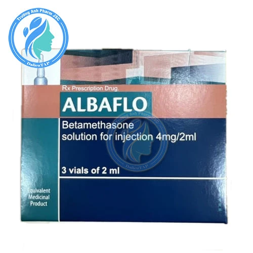 Albaflo 4mg/2ml - Điều trị các rối loạn cấp và mãn tính đáp ứng với corticosteroid