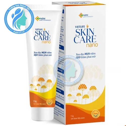 Vietlife Skin Care Nano 15g - Hỗ trợ ngừa mụn, giảm thâm, làm sáng da