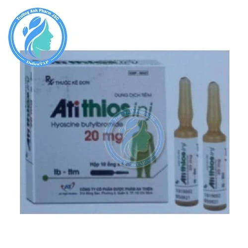 Atithios inj - Thuốc điều trị co thắt đường tiêu hóa