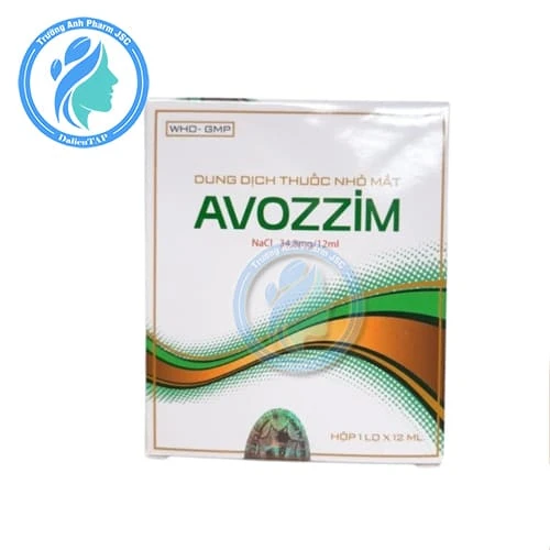 Avozzim - Thuốc nhỏ mắt điều trị đỏ mắt, khô mắt